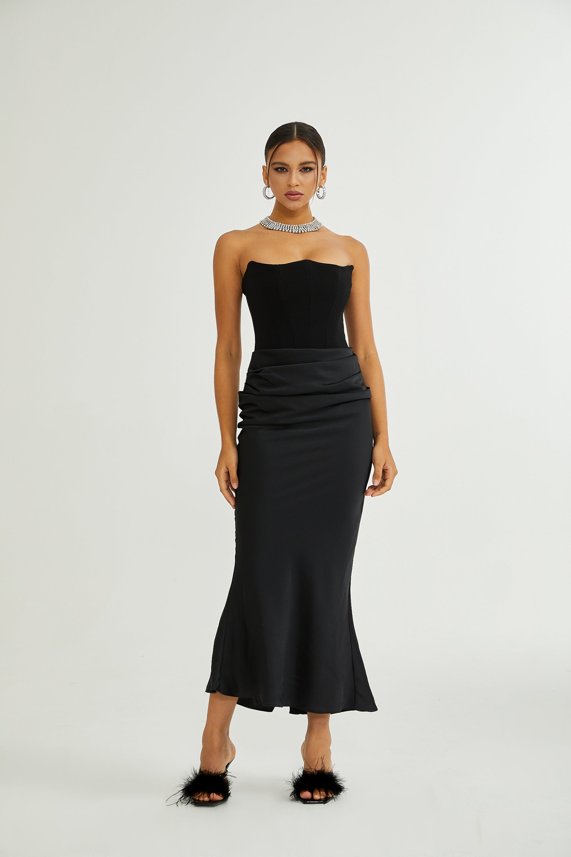 Velia Off-Shoulder Maxi Dress