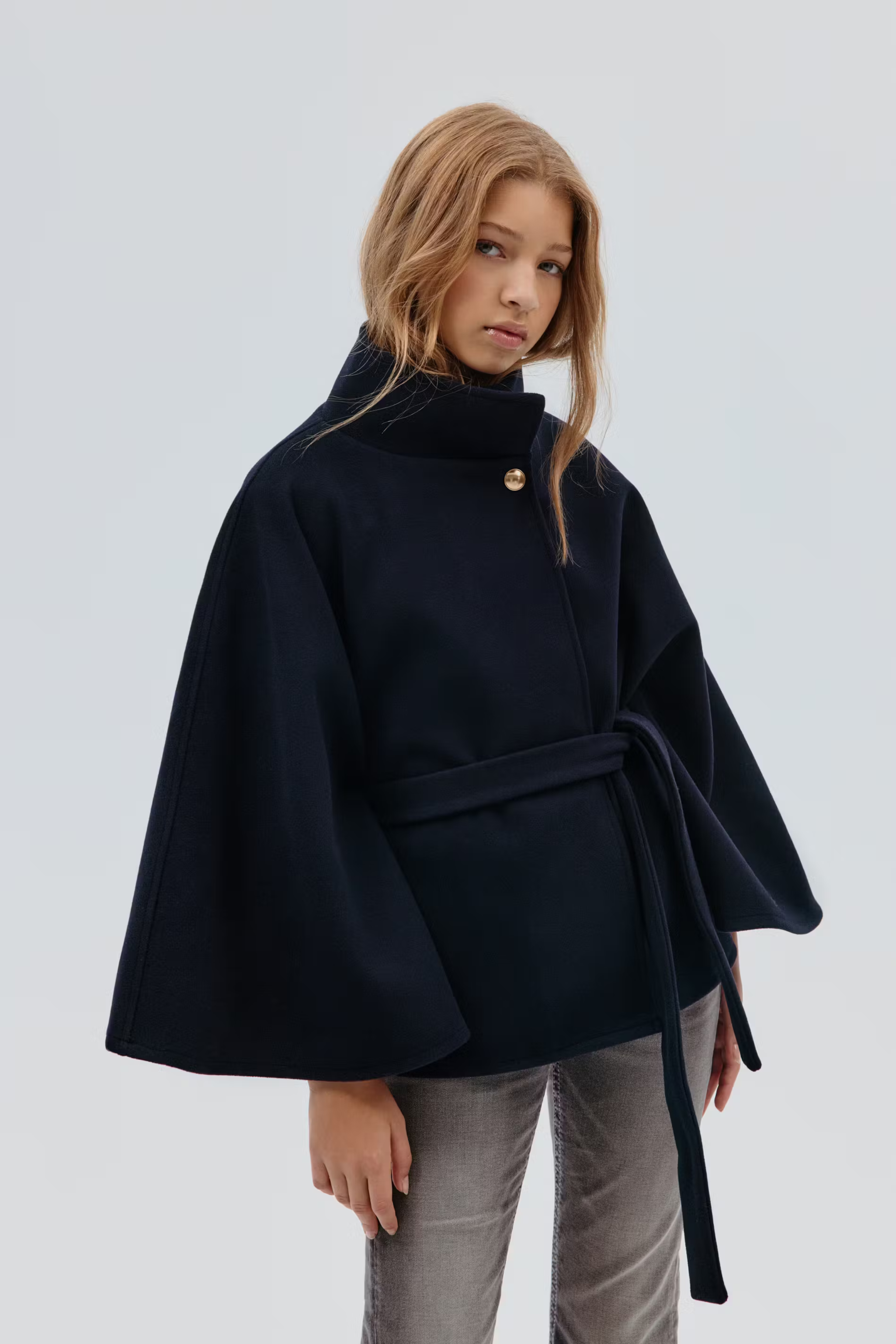 Tara Belted Cape