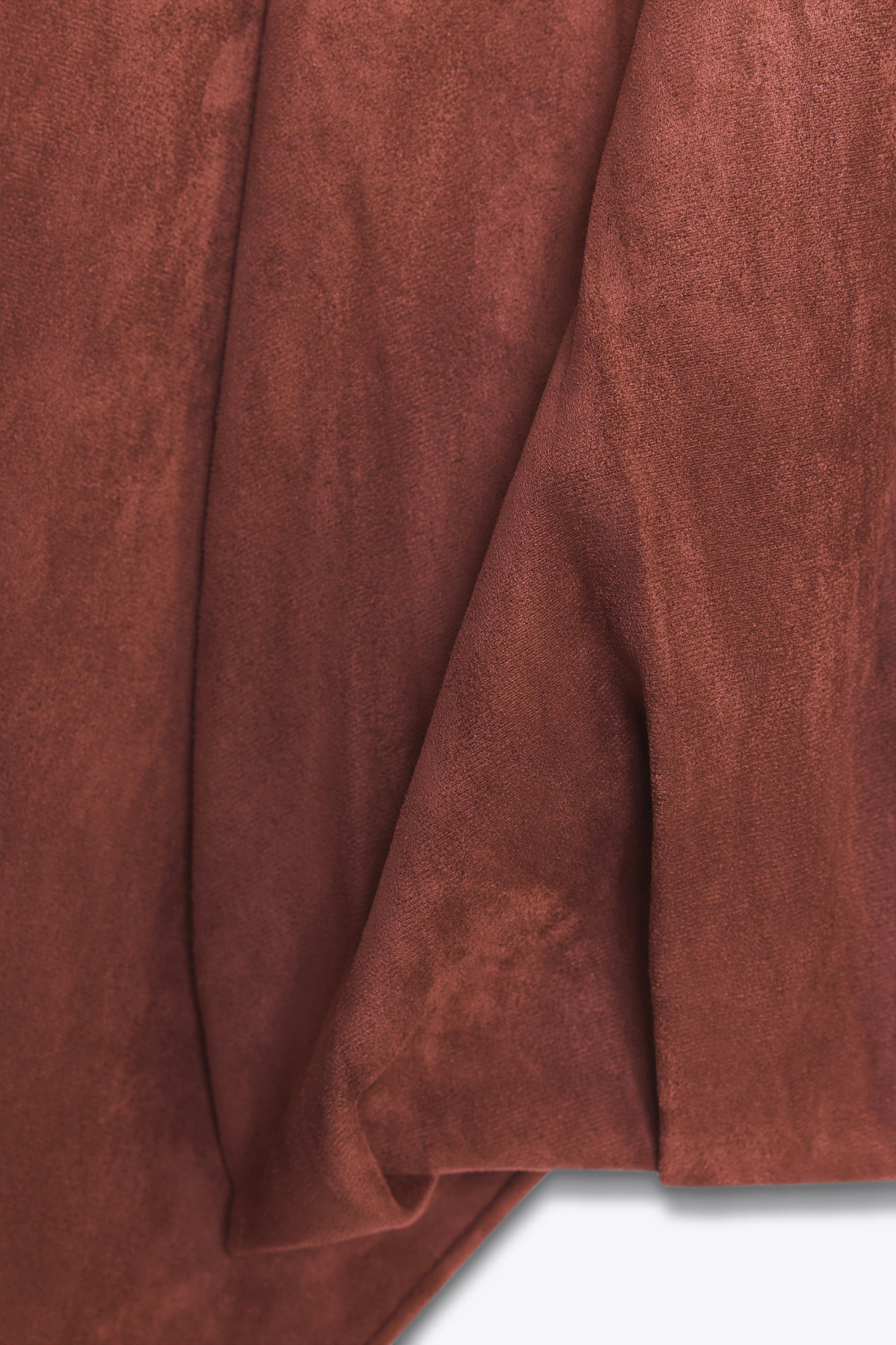 Tessa Suede Bomber Jacket