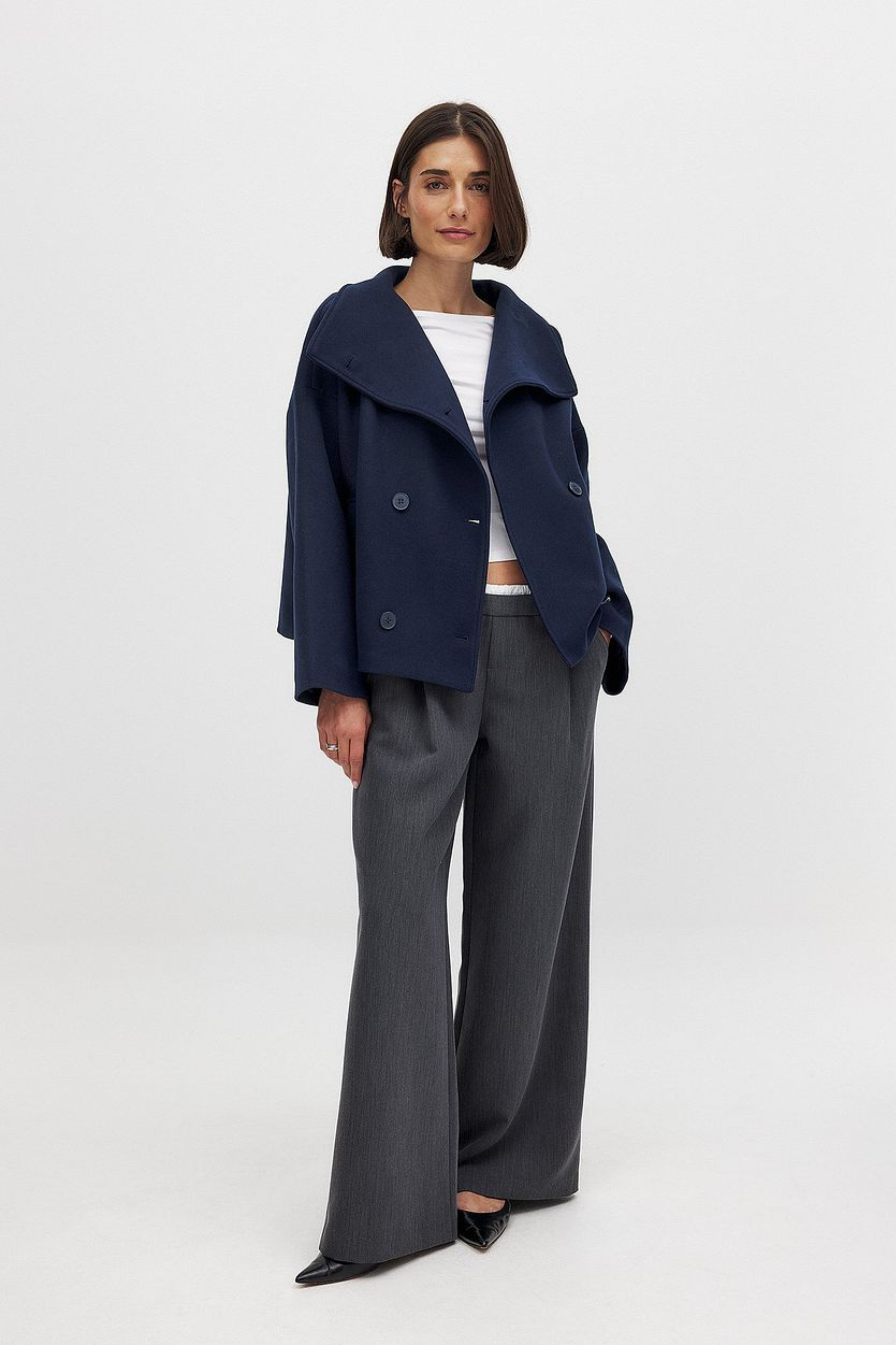 Kova Double-Breasted Coat