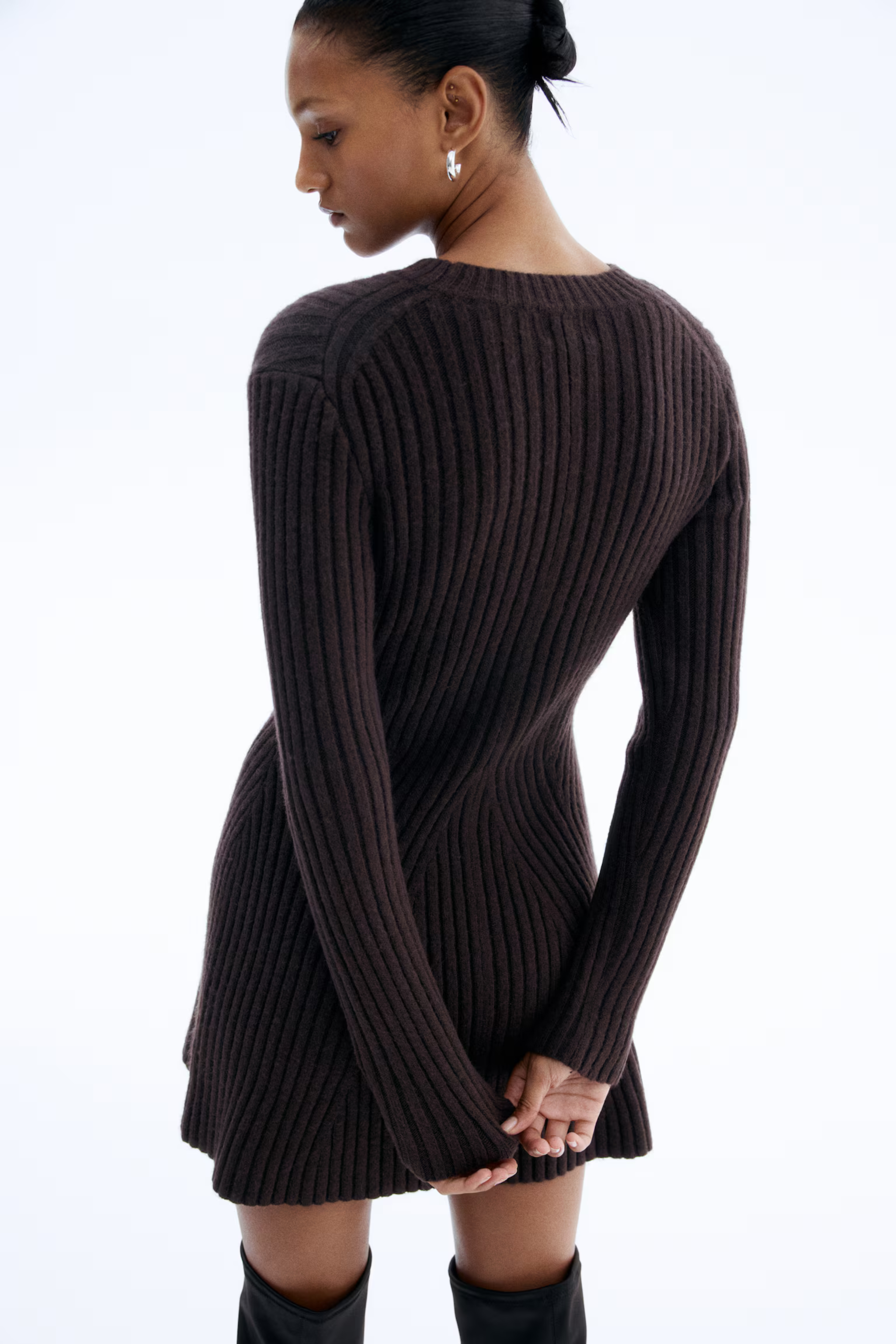 Lira Ribbed Knit Dress