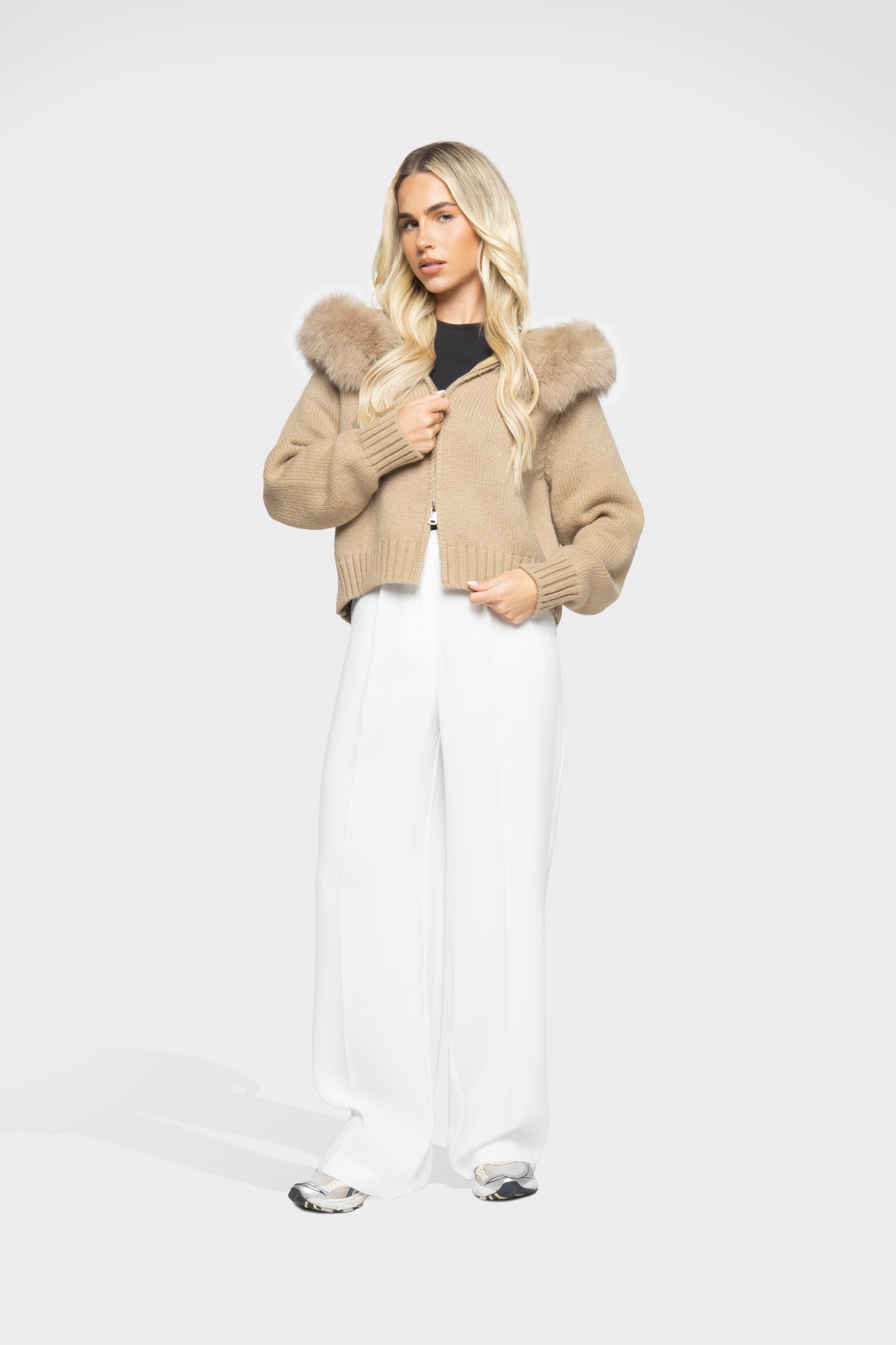 Cream Nala Wool Coat