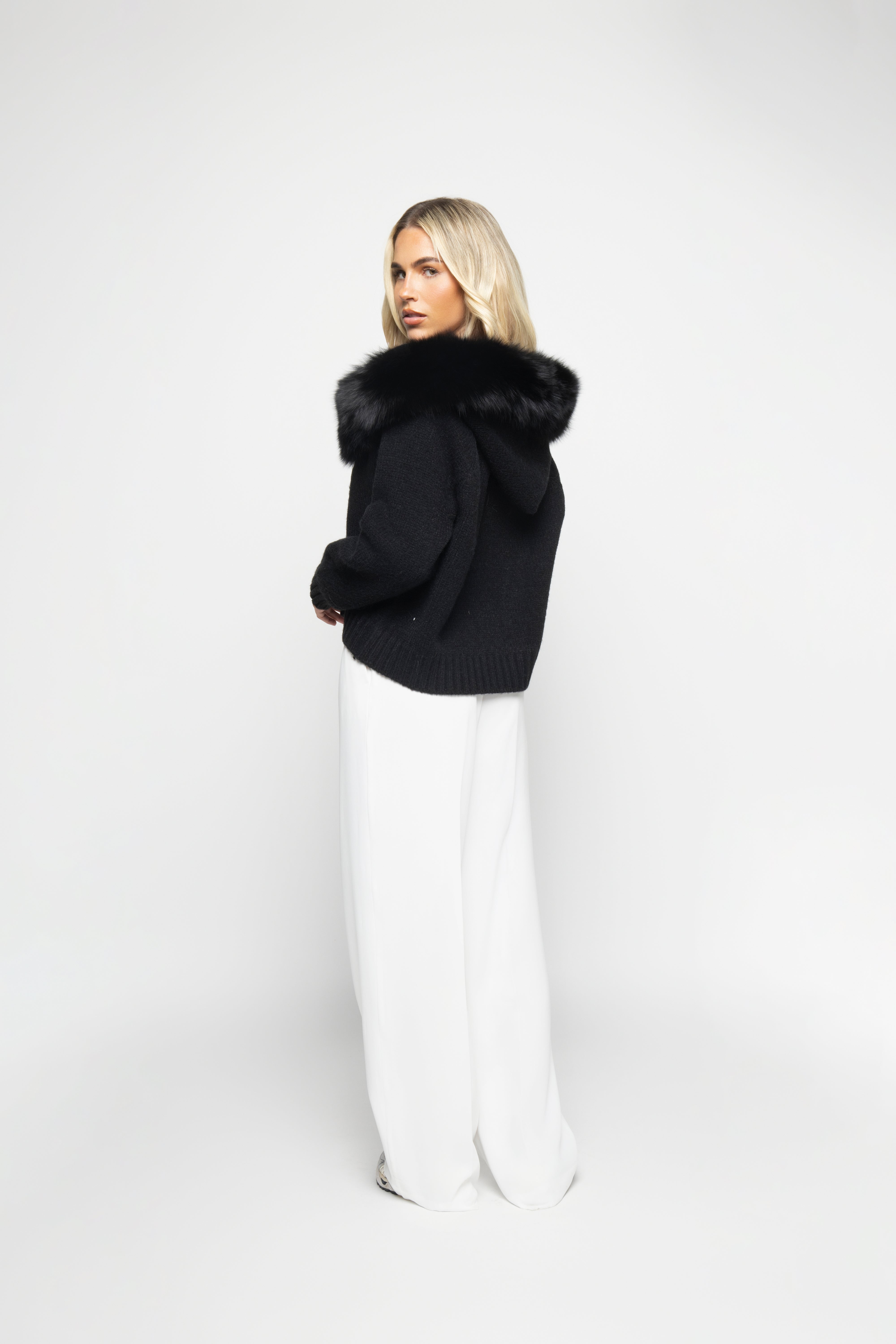 Black Nala Wool Coat