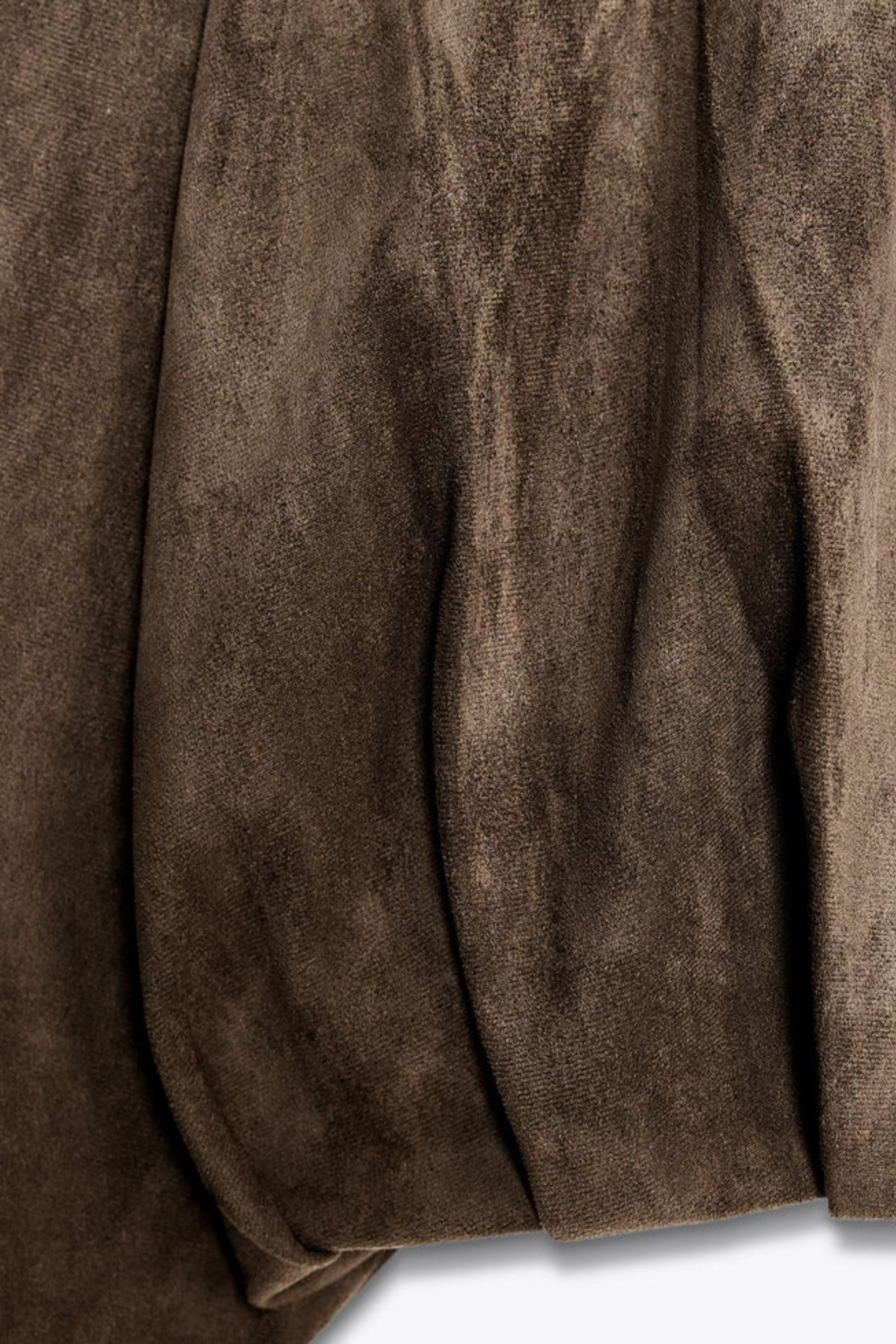 Tessa Suede Bomber Jacket