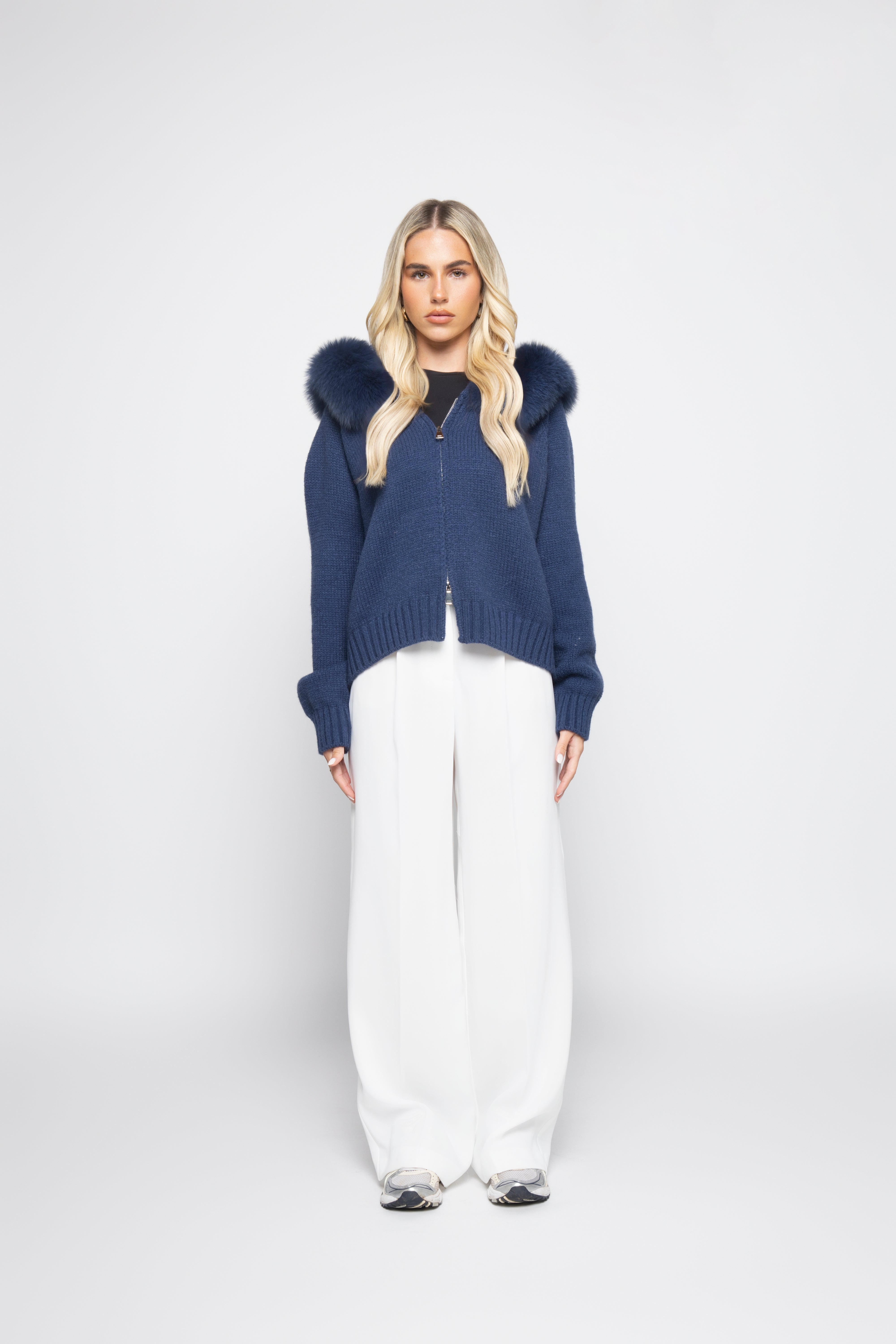Blue Nala Wool Coat