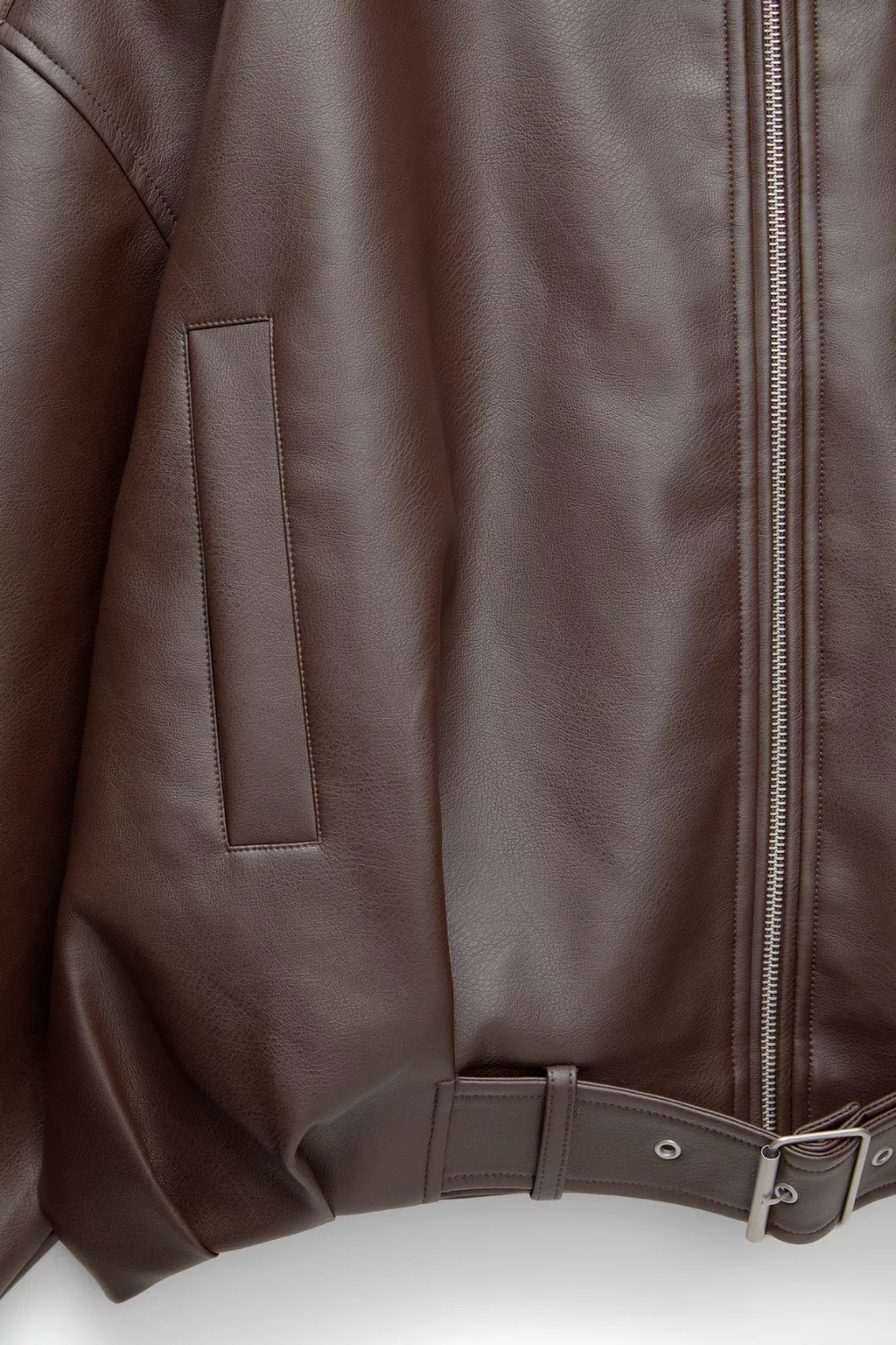 Zara Faux Leather Jacket