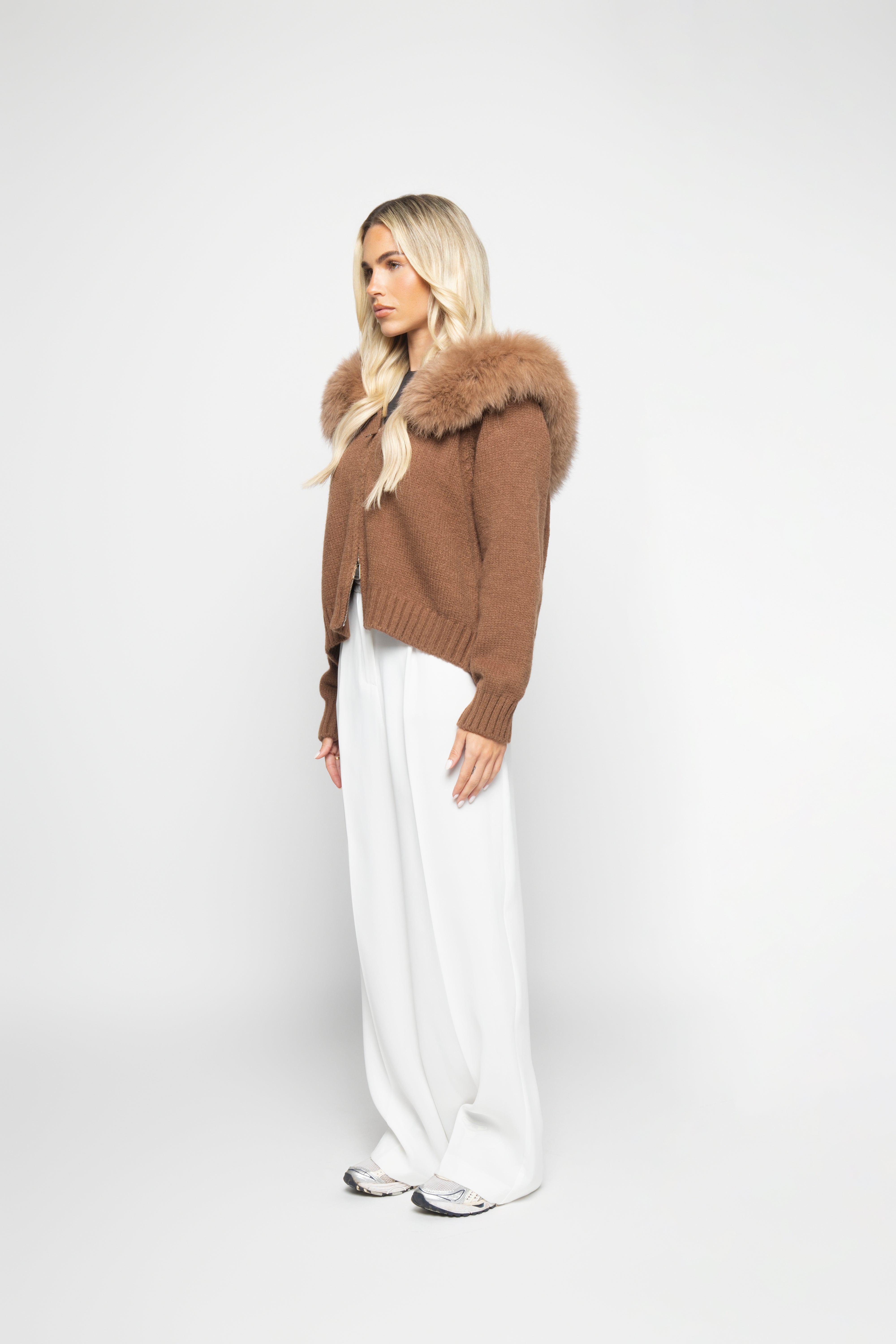 Brown Nala Wool Coat