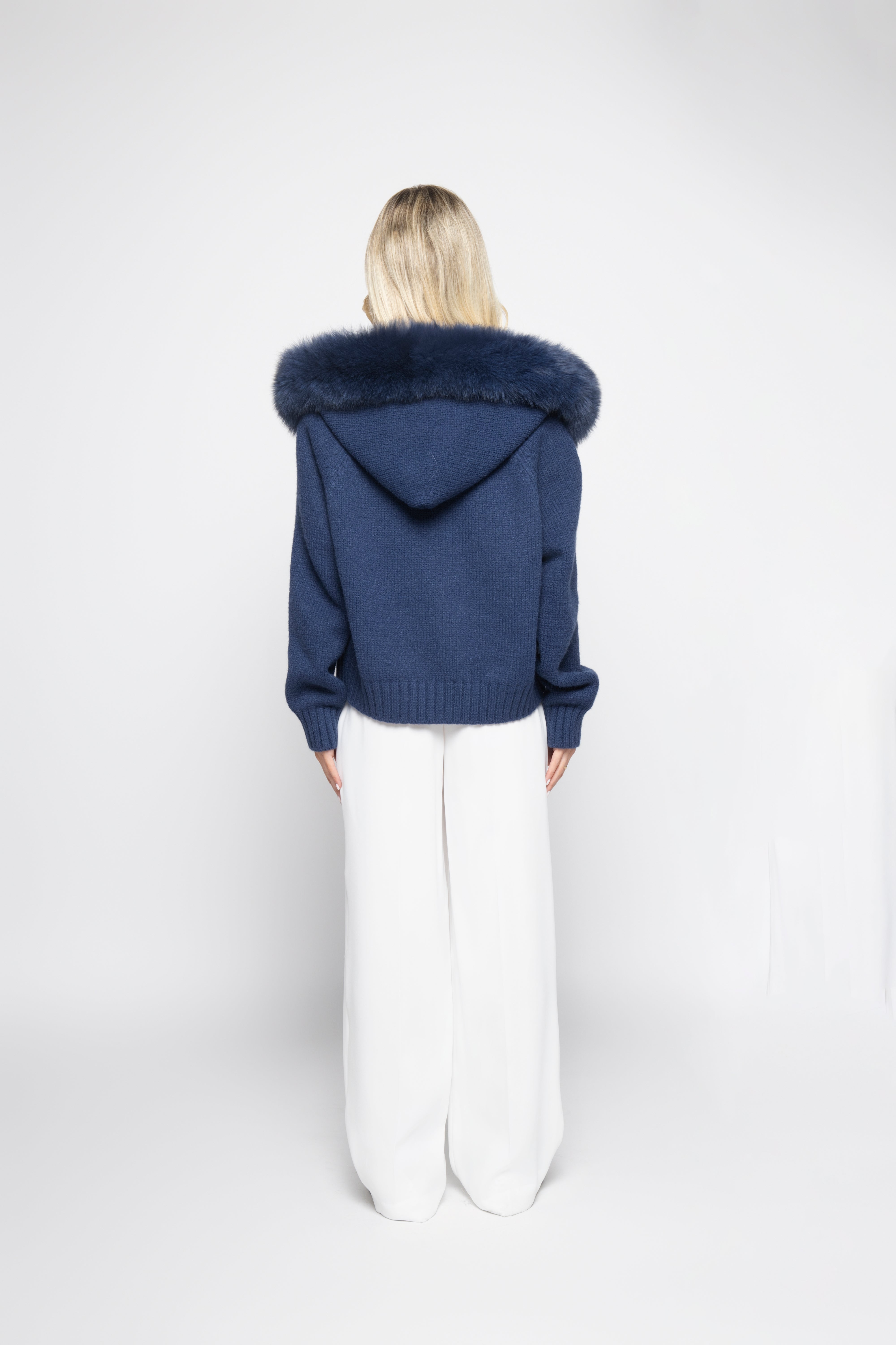 Blue Nala Wool Coat