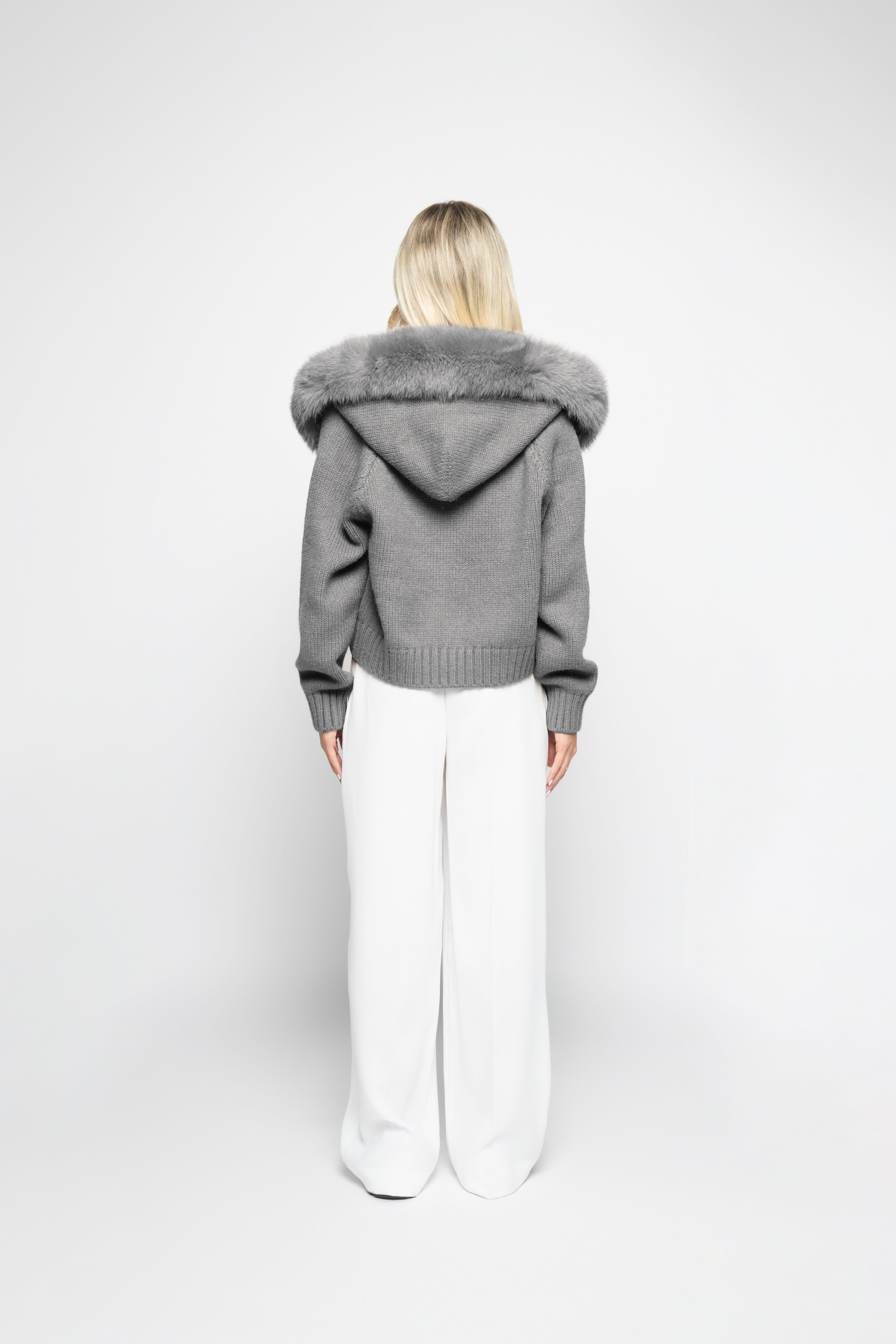 Grey Nala Wool Coat