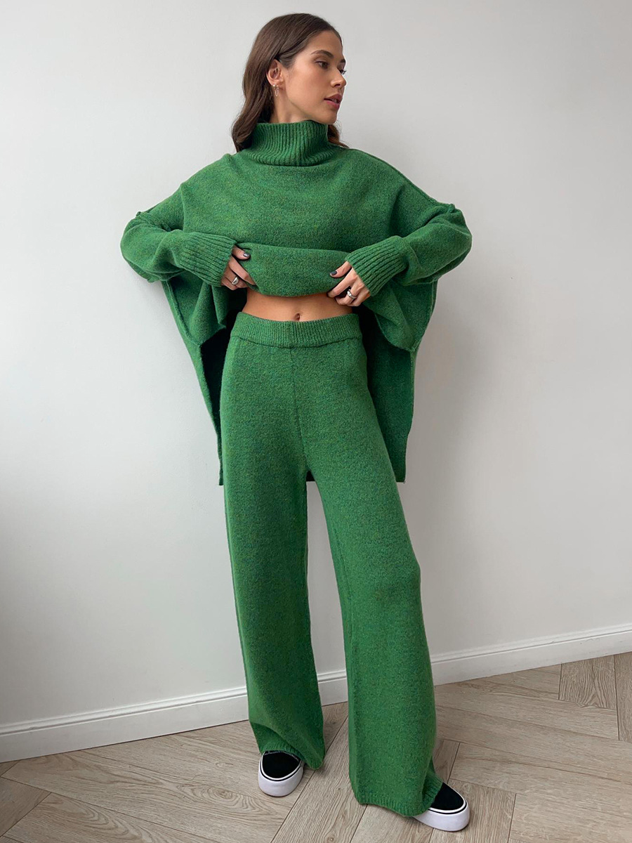 Ava Knit Set Green