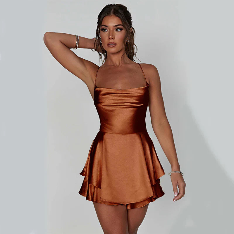 Noa Satin Dress